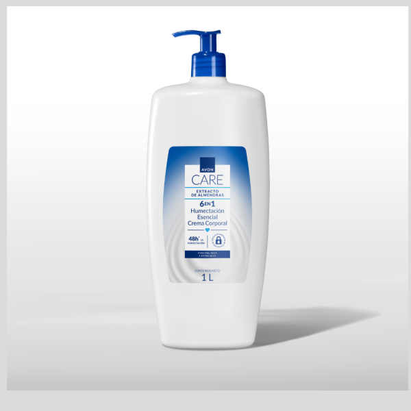 Crema corporal con extracto de Almendras 1Lt.